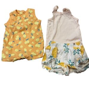 0-3 months 6 m Baby Girl Fruit Summer Spring Outfit Girl Clothing 4/$20 🛑